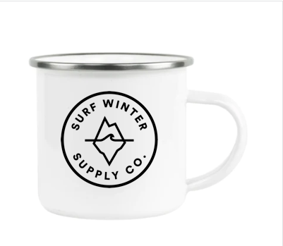 Metal Camp Style Mug