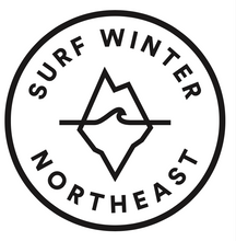 Load image into Gallery viewer, Surf Winter Northeast - Iceberg Stickers 4&quot;
