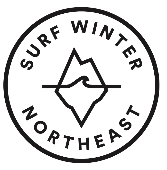 Surf Winter Northeast - Iceberg Stickers 4