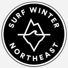 Load image into Gallery viewer, Surf Winter Northeast - Iceberg Stickers 4&quot;
