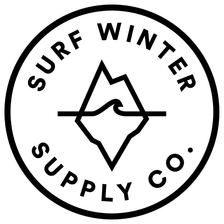 Surf Winter Supply Co. - Iceberg Stickers 4"